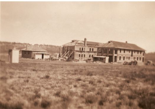 Hotel Wellington during construction