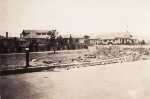 A distant view of the Hotel Canberra, Commonwealth Avenue