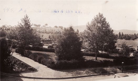 Setting of foundation stone of Masonic Temple