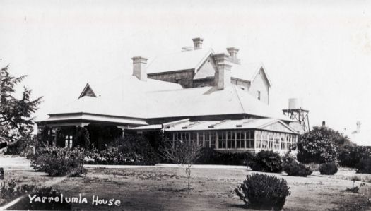 Yarralumla House before remodelling. Now residence of the Governor General.