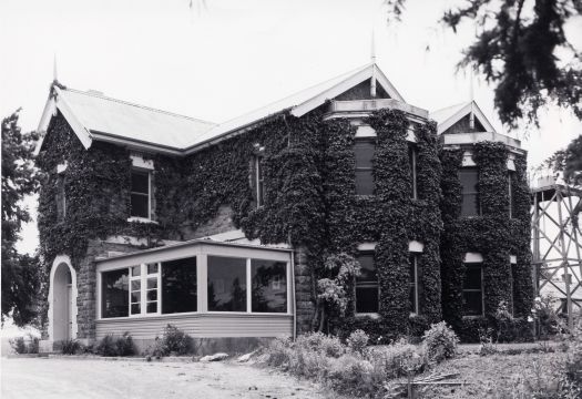 Gungahlin Homestead, looking at the front, left hand side of the building