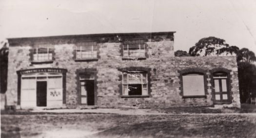 A photo of the Collector Hotel, taken from the front