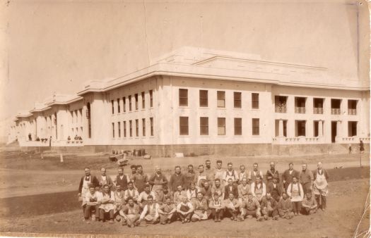 Group of workmen