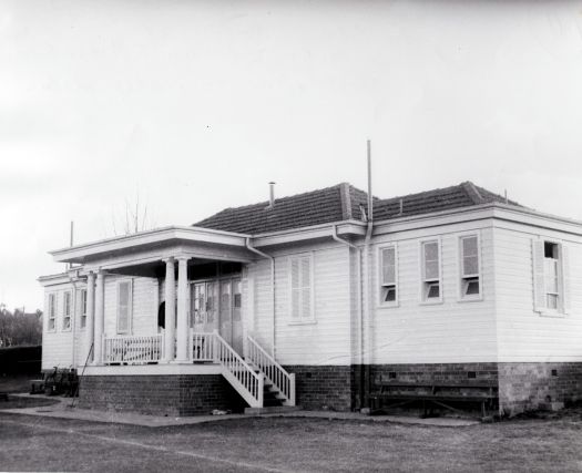 The Territory's third Police Station at Acton. It was later moved to the Manuka hockey field on Flinders Way, which became Manuka Plaza.