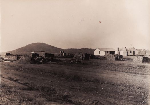 No. 2 Hostel site (the Hotel Wellington), on the corner of National Cicuit and Wellington (now called Canberra) Avenue.