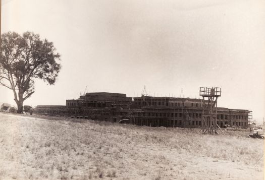 Parliament House under construction