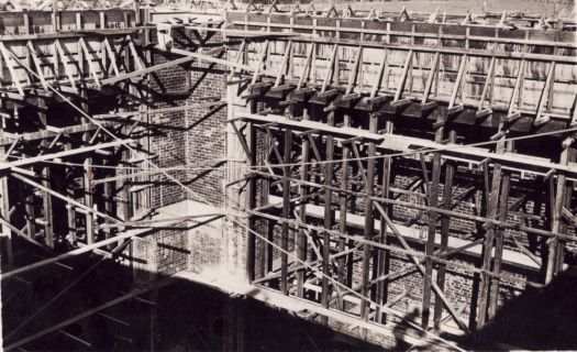 Senate Chamber under construction