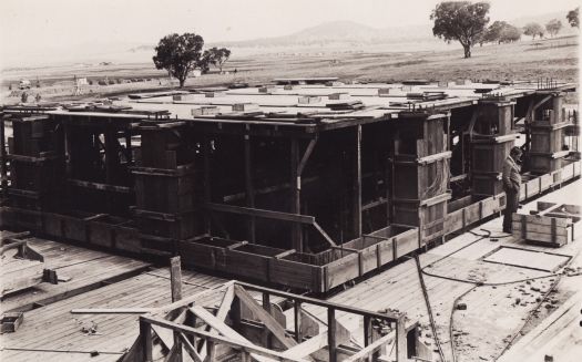 Parliament House Library under construction