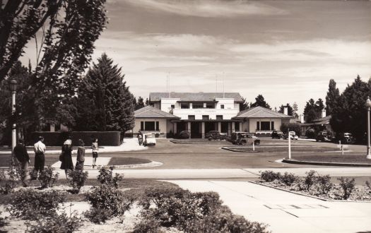 Front view of Hotel Canberra