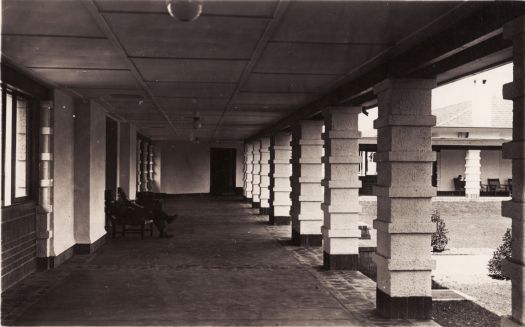 The patio of the Hotel Canberra