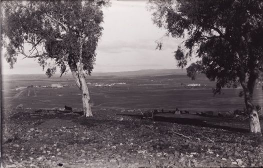 Early view looking east from Capital Hill