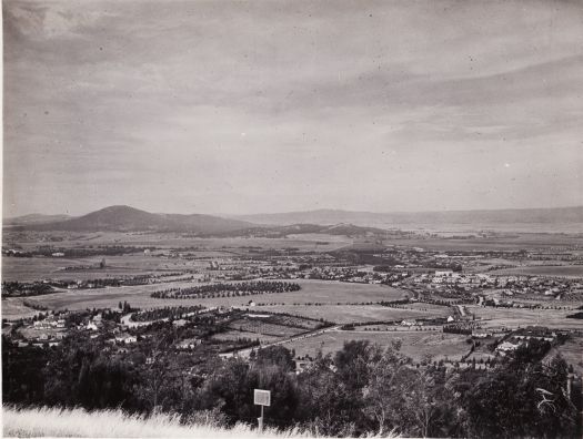 View from Red Hill towards Mt Pleasant over Collins Park.