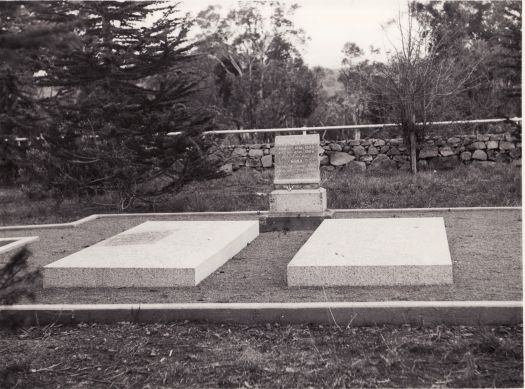 Graves of William and Nina Farrer at Lambrigg