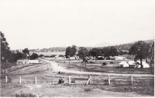 Acton village. Photograph shows some homes.