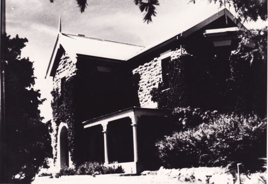 Gungahlin Homestead - from south west to front entrance before porch was enclosed.