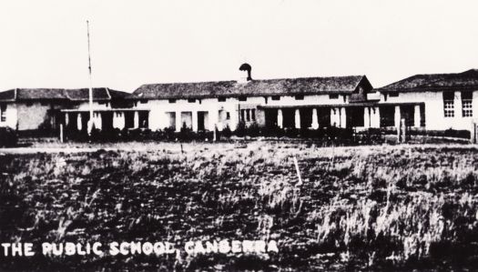 Telopea Park School, front from north west side