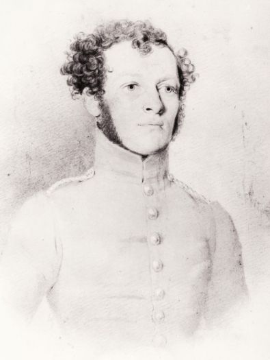 Captain Alured Tasker Faunce (1808-1856). This is a photograph of a portrait by Richard Read, 1833.