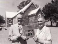 Beryl Southwell and Ron Winch at Wattle Park centenary for book launch 