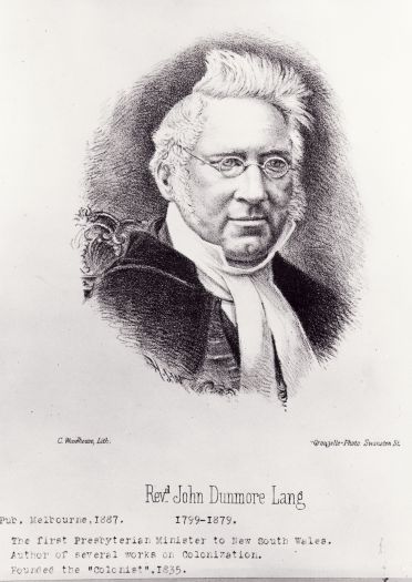 Rev John Dunmore Lang