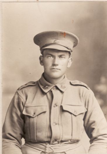 Joe Hush in AIF uniform