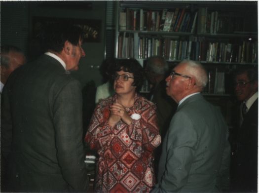 Members of the CDHS in the Alexander Room