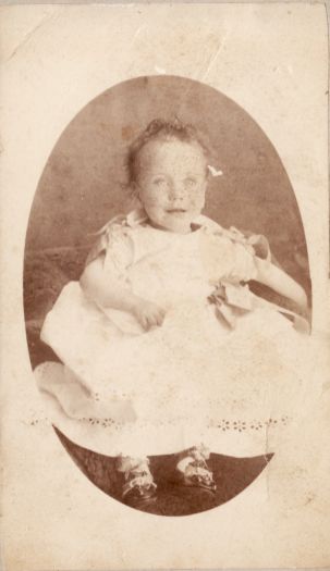 Portrait of an unidentified baby c1900