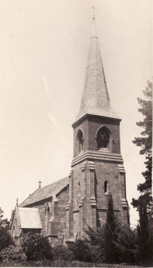 St John's Church in Reid showing the nave