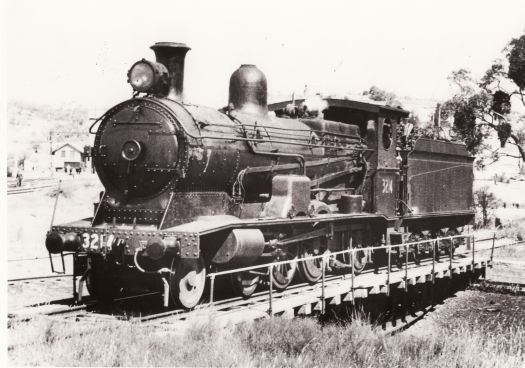 Engine no. 3214 at Captain's Flat