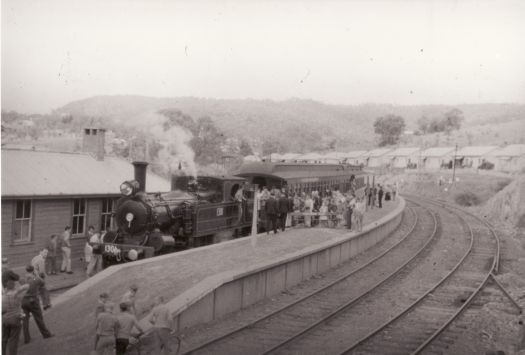 Train at Captain's Flat station