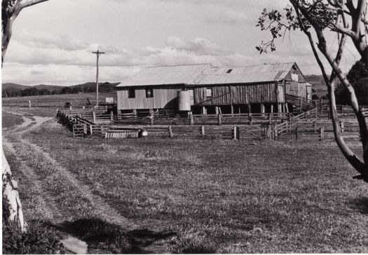 Erindale shearing shed, Tuggeranong, from the west