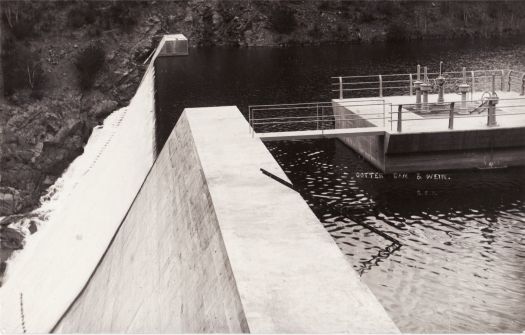 Cotter Dam and weir