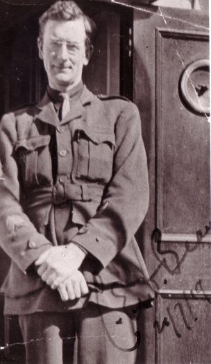 C.E.W. Bean in uniform