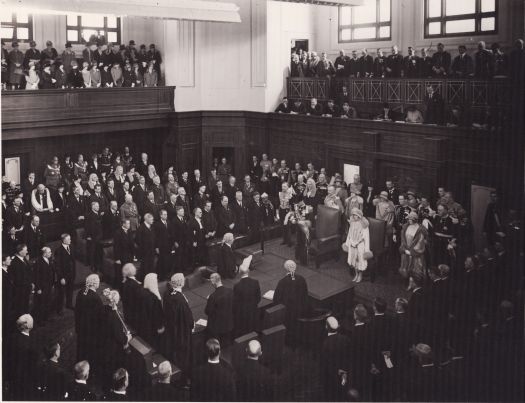 Opening of Parliament House by the Duke of York (later King George VI).