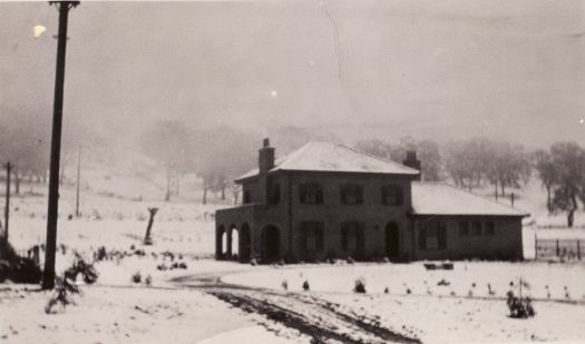 Roanoke under snow