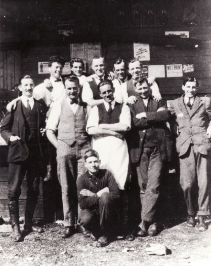 Canberra Co-op Store employees on railway station