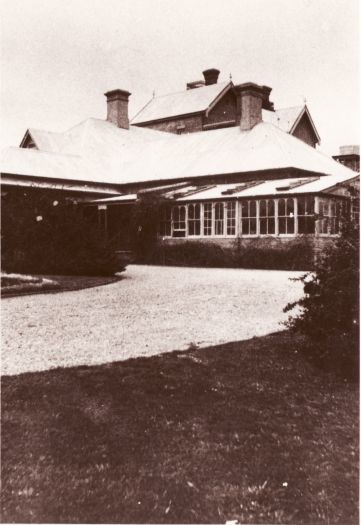 Yarralumla House, residence of the Governor General.