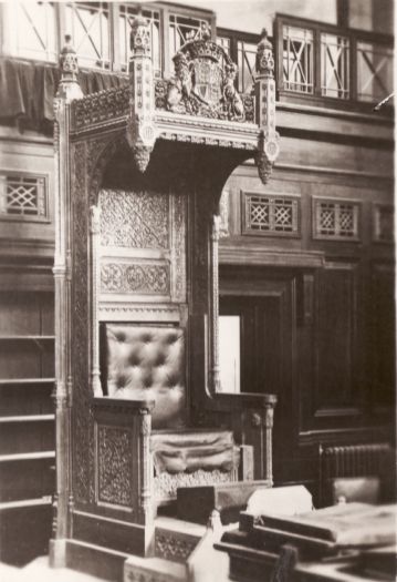 Speaker's Chair, Parliament House