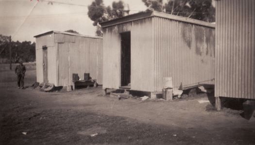 Single mens quarters under construction, Hotel Canberra