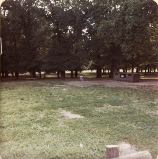 Picnic area in Glebe Park near Narellan House