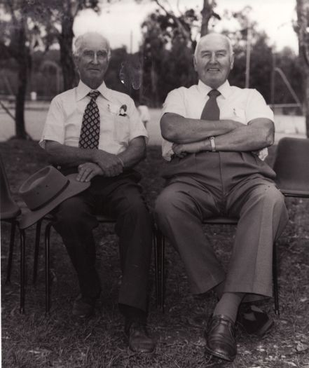 CDHS Pioneers gathering of ex-pupils of Weetangera School - John Shumack, Sam Shumack.