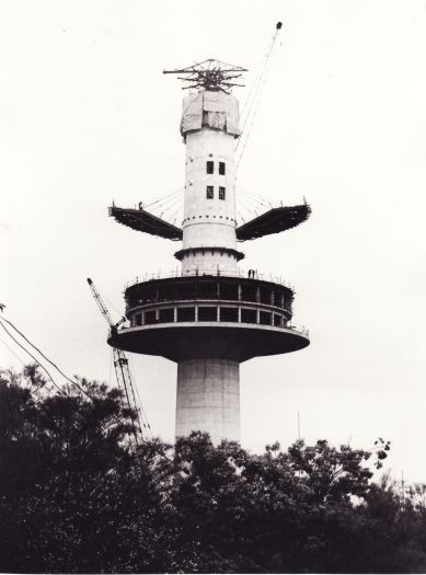 Black Mountain Tower, unfinished