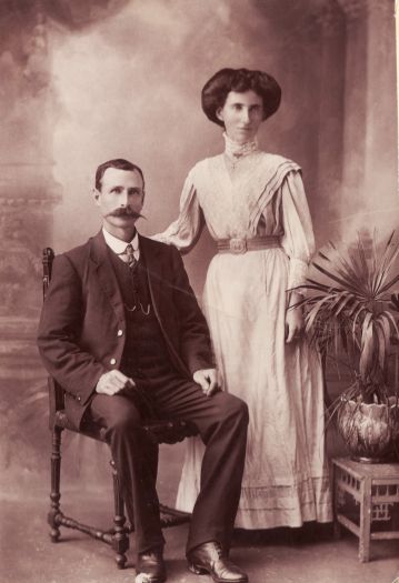 Portrait of unnamed couple