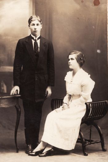 Portrait of unnamed couple