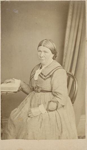 Portrait of unknown woman