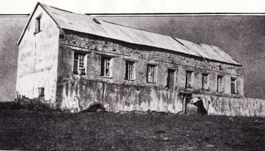 Klensendorlffes farmhouse which was once used as a prison.