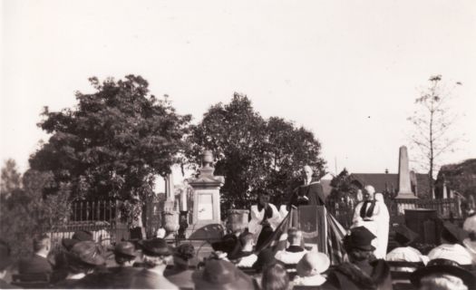 Service of rememberance, St John's, Ashfield