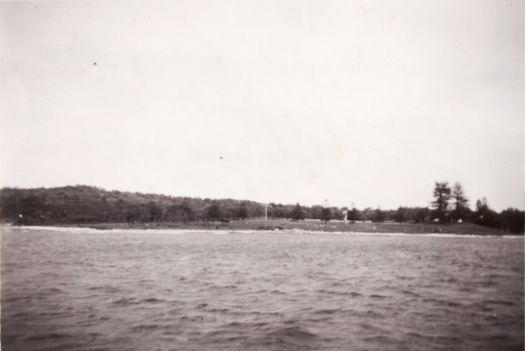 Beach at Kurnell taken from Botany Bay