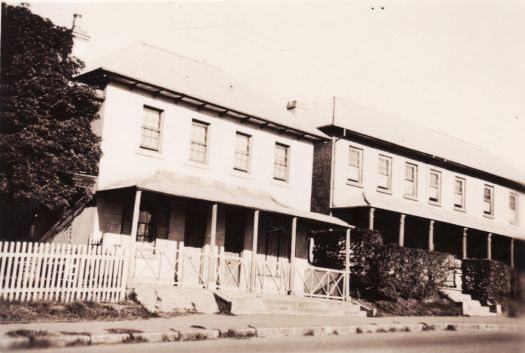 Terraces in Campbelltown, built 1848-1860