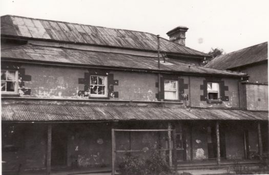 Brush Farm, Eastwood, rear view of original building