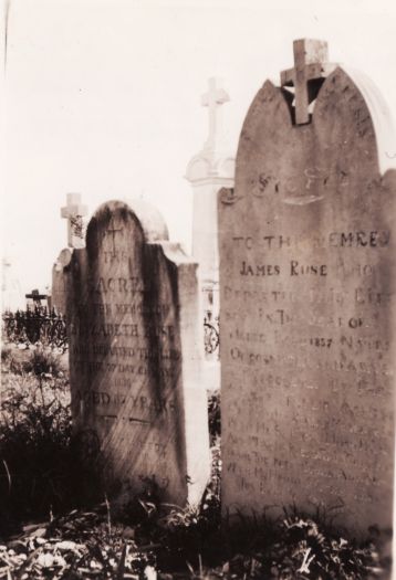James Ruse, first Australian farmer and first-fleeter, tomb 1837
